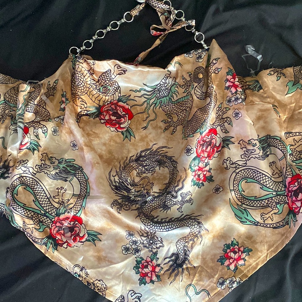 Dragon silk top